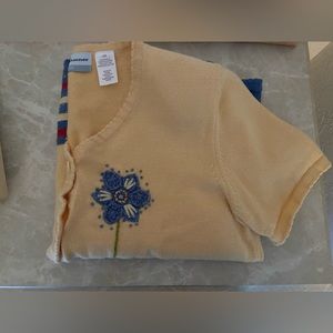 Embroided sweater. Beautiful piece. Non smoking home.
